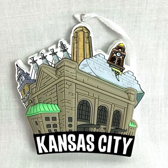 Kansas City Ornament Hallmark KC Landmarks New Union Station Holiday Christmas - Picture 1 of 5